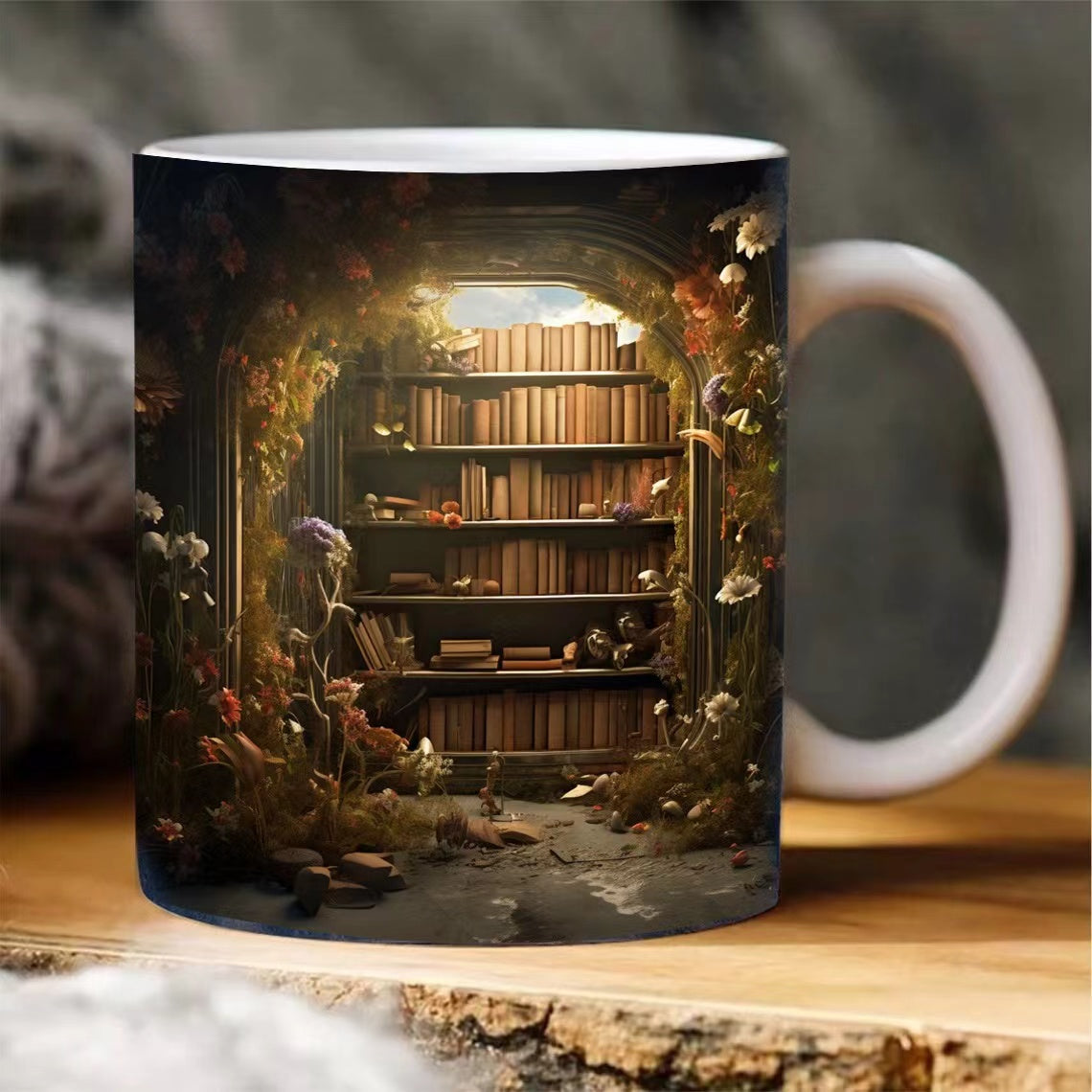 DOGDD™ 3D Bookshelf Mug