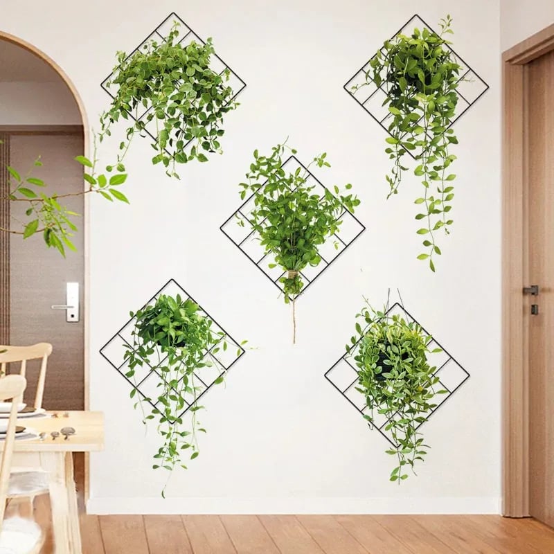 DOGDD™ 3D Green Plant Wall Sticker